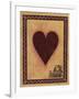 Queen of Hearts-John Zaccheo-Framed Giclee Print