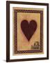 Queen of Hearts-John Zaccheo-Framed Giclee Print