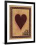 Queen of Hearts-John Zaccheo-Framed Giclee Print