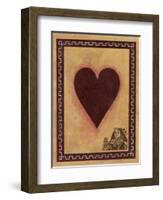 Queen of Hearts-John Zaccheo-Framed Giclee Print