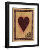 Queen of Hearts-John Zaccheo-Framed Giclee Print