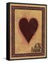 Queen of Hearts-John Zaccheo-Framed Stretched Canvas