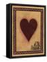 Queen of Hearts-John Zaccheo-Framed Stretched Canvas