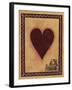 Queen of Hearts-John Zaccheo-Framed Giclee Print