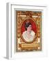 Queen of Italy, Stamp-null-Framed Art Print