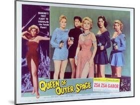 Queen of Outer Space, 1958-null-Mounted Art Print