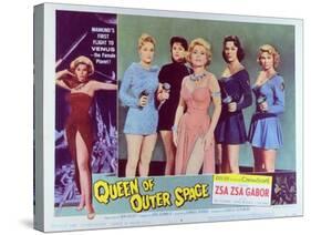 Queen of Outer Space, 1958-null-Stretched Canvas