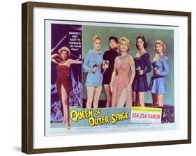 Queen of Outer Space, 1958-null-Framed Art Print