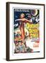 Queen of Outer Space, Zsa Zsa Gabor, 1958-null-Framed Art Print