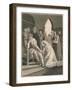 Queen of Richard II, Interceeding for the Life of Simon Burley, 1388-T Cook-Framed Giclee Print