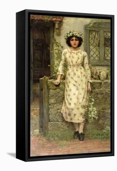 Queen of the May-Herbert Gustave Schmalz-Framed Stretched Canvas