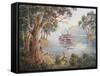 Queen of the Murray-John Bradley-Framed Stretched Canvas