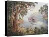 Queen of the Murray-John Bradley-Stretched Canvas