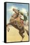 Queen of the Rancho, Charra on Horse-null-Framed Stretched Canvas