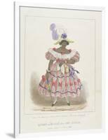 Queen or 'Maam' of the Set-Girls, Plate 1 from 'Sketches of Character... ', 1838-Isaac Mendes Belisario-Framed Giclee Print