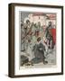 Queen Philippa Pleads for the Men of Calais, 1346-null-Framed Giclee Print