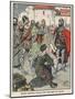 Queen Philippa Pleads for the Men of Calais, 1346-null-Mounted Giclee Print