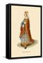 Queen Phillippa-H. Shaw-Framed Stretched Canvas