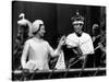 Queen Presenting the Prince of Wales to His People After His Investiture in Caenarvon Castle-null-Stretched Canvas