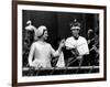 Queen Presenting the Prince of Wales to His People After His Investiture in Caenarvon Castle-null-Framed Photographic Print