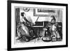 Queen Prima-Donna at Home, 1874-null-Framed Premium Giclee Print