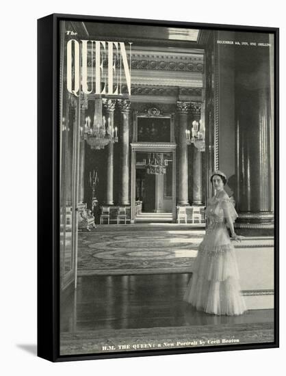 Queen, Queen Elizabeth The Queen Mother, 1939, UK-null-Framed Stretched Canvas