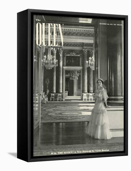 Queen, Queen Elizabeth The Queen Mother, 1939, UK-null-Framed Stretched Canvas