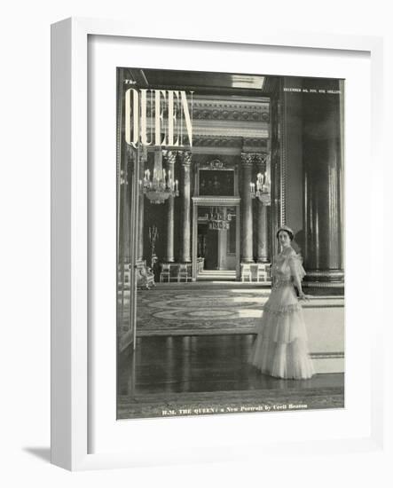 Queen, Queen Elizabeth The Queen Mother, 1939, UK-null-Framed Giclee Print