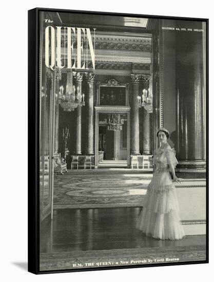 Queen, Queen Elizabeth The Queen Mother, 1939, UK-null-Framed Stretched Canvas