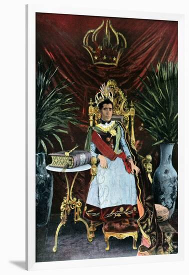 Queen Ranavalona Manjaka III of Madagascar, C 1880S-null-Framed Giclee Print