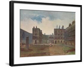 Queen's Bench Prison - The Prisoner's Yard', Borough High Street, Southwark, London, 1879-John Crowther-Framed Giclee Print