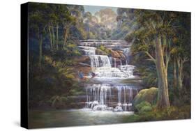 Queen's Cascades-John Bradley-Stretched Canvas