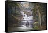 Queen's Cascades-John Bradley-Framed Stretched Canvas