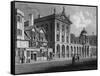 Queen's College, Oxford-J and HS Storer-Framed Stretched Canvas