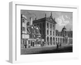 Queen's College, Oxford-J and HS Storer-Framed Art Print