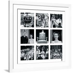 Queen's Coronation, 1953-British Pathe -Framed Premium Giclee Print