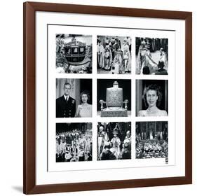 Queen's Coronation, 1953-British Pathe -Framed Premium Giclee Print