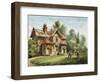 Queen's Cottage, Richmond Gardens, Plate 17-George Ernest Papendiek-Framed Giclee Print