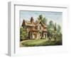 Queen's Cottage, Richmond Gardens, Plate 17-George Ernest Papendiek-Framed Giclee Print