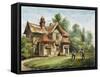 Queen's Cottage, Richmond Gardens, Plate 17-George Ernest Papendiek-Framed Stretched Canvas