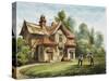 Queen's Cottage, Richmond Gardens, Plate 17-George Ernest Papendiek-Stretched Canvas