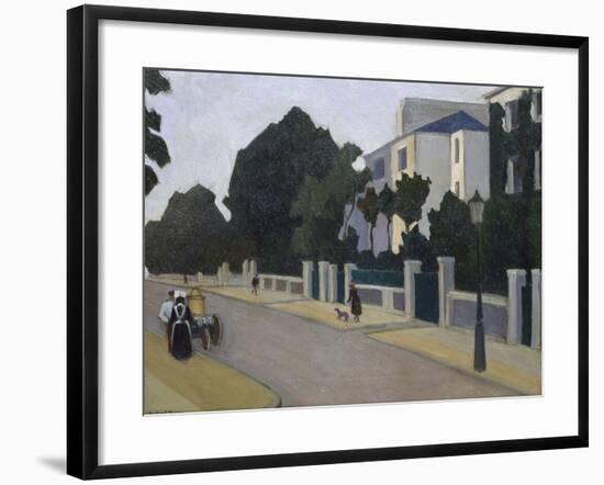 Queen's Grove, St John's Wood, 1918-Robert Polhill Bevan-Framed Giclee Print