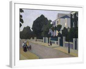 Queen's Grove, St John's Wood, 1918-Robert Polhill Bevan-Framed Giclee Print