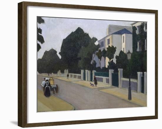 Queen's Grove, St John's Wood, 1918-Robert Polhill Bevan-Framed Giclee Print