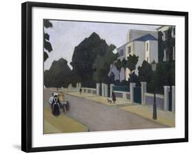 Queen's Grove, St John's Wood, 1918-Robert Polhill Bevan-Framed Giclee Print