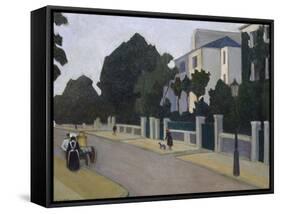 Queen's Grove, St John's Wood, 1918-Robert Polhill Bevan-Framed Stretched Canvas