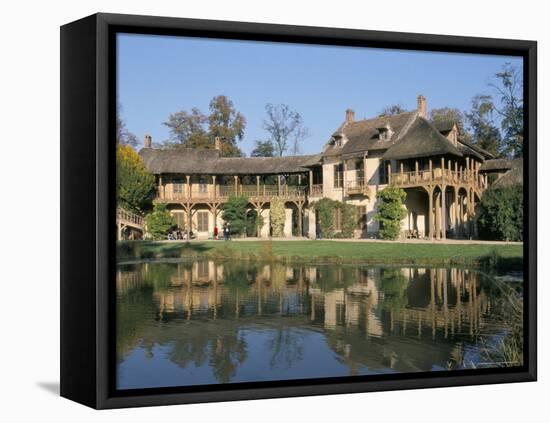 Queen's House, Hameau, Chateau of Versailles, Unesco World Heritage Site, Les Yvelines, France-Guy Thouvenin-Framed Stretched Canvas