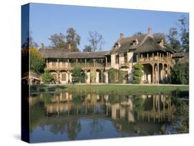 Queen's House, Hameau, Chateau of Versailles, Unesco World Heritage Site, Les Yvelines, France-Guy Thouvenin-Stretched Canvas