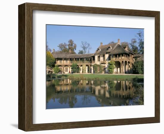 Queen's House, Hameau, Chateau of Versailles, Unesco World Heritage Site, Les Yvelines, France-Guy Thouvenin-Framed Photographic Print