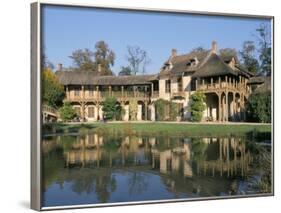 Queen's House, Hameau, Chateau of Versailles, Unesco World Heritage Site, Les Yvelines, France-Guy Thouvenin-Framed Photographic Print